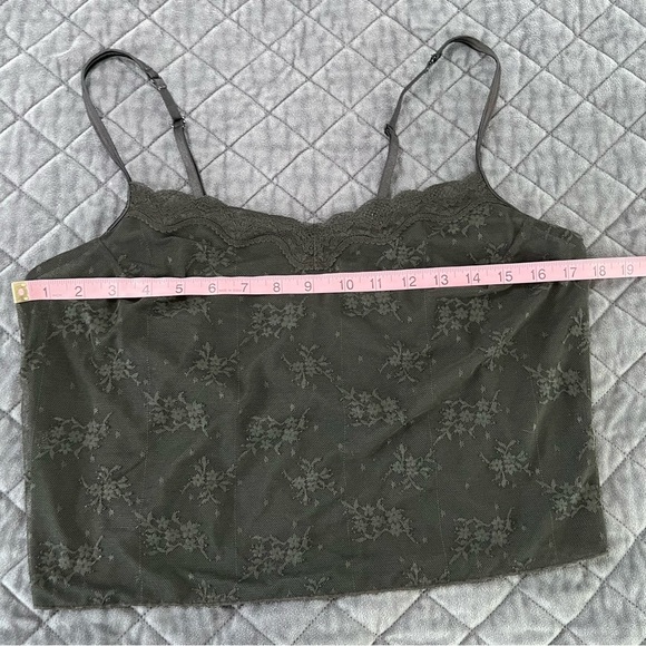 Women’s medium cami set sheer pj set lingerie black lace pajamas W - Picture 6 of 8